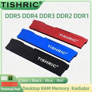 그래픽카드써멀패드 TISHRIC DDR5 DDR4 DDR3 DDR2 DDR1 데스크탑 방출 히트싱크 패드 컴퓨터 쿨러용 라디에이터 RAM 쿨링 메모리
