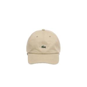 라코스테 모자 볼캡 자수 로고 코튼 58cm 베이지