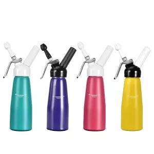 휘핑 스텐 거품 폼 500ml 커피 만드는 생크림 실버 기계 카페