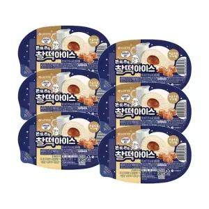 찰떡아이스 소금우유 카라멜x6
