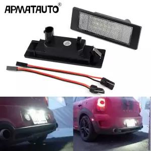 2PCS 자동차 Led 번호 번호판 빛 Canbus 오류 BMW 미니 쿠퍼 S Clubman R55 Countryman R60 Paceman R61 키
