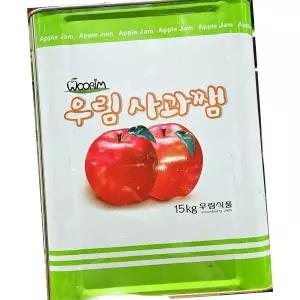 우림 사과쨈 15kg 잼 과일 달콤 제과
