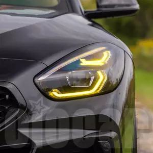Oiomotors CSL 스타일 레몬 옐로우 DRL 주행등 LED 모듈, BMW G29 Z4 용,