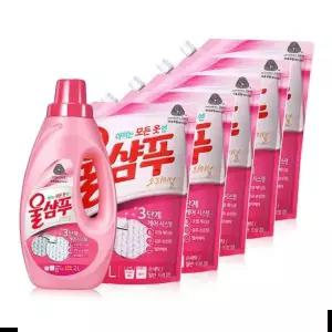 향기 울샴푸 오리지널 + 리필 x 2L 1.8L 5팩