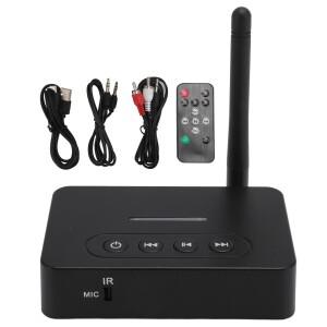 블루투스 5.1 사운드 리시버 트랜스미터 2 in 1 리모컨 포함 하이파이 어댑터 AUX RCA NFC 홈 및 자동차 스