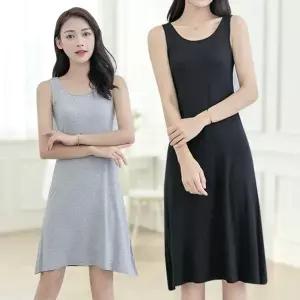 민소매 여름원피스 블랙 검정 블랙원피스 여성나시