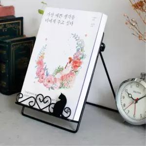 고양이 이젤 포토 폴라로이드 액자걸이 감성 테이블액자 신혼집액자 인테이어액자