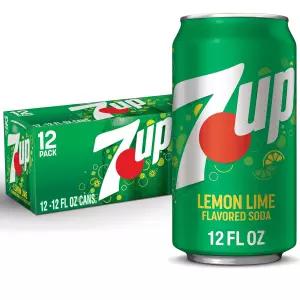 7UP 레몬 라임 소다 12온스 캔 12팩