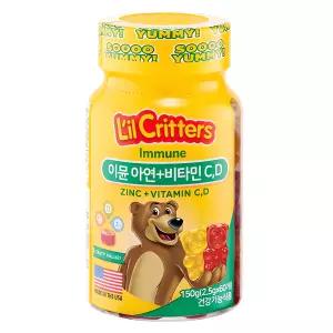 릴크리터스 이뮨 아연 비타민 C D 60정 1개