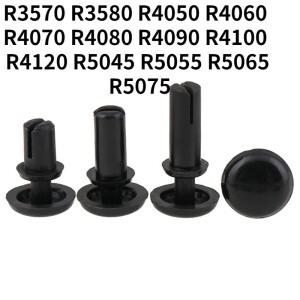 블랙 나일론 푸시 타입 리벳  플라스틱 문자 PC 보드 리벳용 R R3570 -R5075  10-100 개