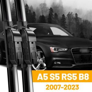 호환상품 자동차 앞 와이퍼 블레이드 유리 Audi A5 S5 B8 2007-2023 8T 8F 8W6 SLine 2018