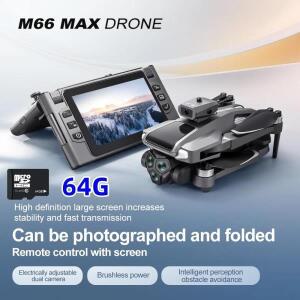2025  M66 드론 4K HD 항공 촬영 카메라 화면 탑재 전방향 장애물 회피   용 RC