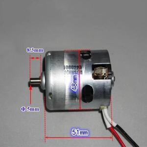 존슨 RS-855 모터 DC 12V/14.4V/18V 21500rpm  파워 48mm 마이크로 DIY 정원용 드릴/톱 도구