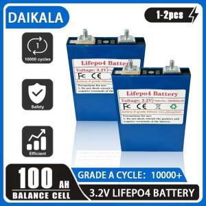 12v 캠핑카 골프 카트 오프로드 태양광 풍력 요트 3.2V 100Ah Lifepo4 배터리 A급 리튬 인산철