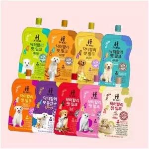 우다다냥이 닥터할리 펫 밀크 180ml 200ml 10개입 고양이 강아지우유 4694409
