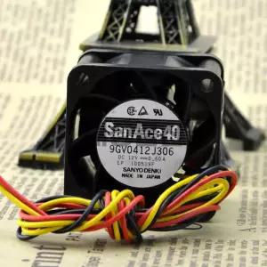 산요 9GV0412J301 서버 섀시 팬 40x40x28mm 12V 0.6A 3선 고속