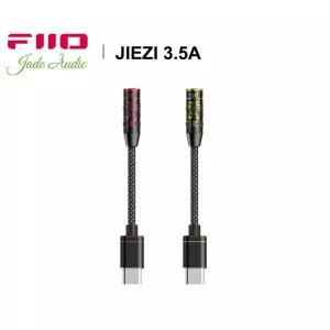 FiiO JIEZI USB DAC AMP 타입-C에서 3.5mm 비대칭 4.4mm 이어폰 어댑터 USB-C 케이블 DSD 디코더 안드로이