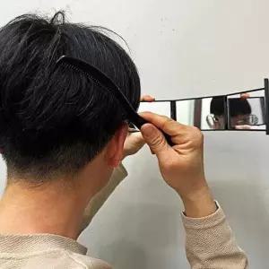 거울 정수리 뒷머리 셀프 파노라마 뒷 거울 뒷머리 정수리