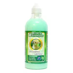 미라클 순 강아지 샴푸린스 겸용 750ml-유색견용