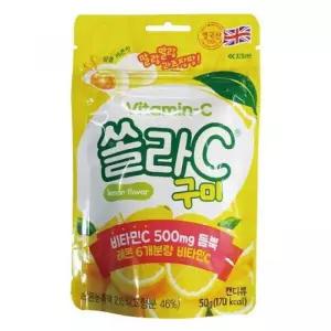 쏠라 C 구미 레몬맛 50g