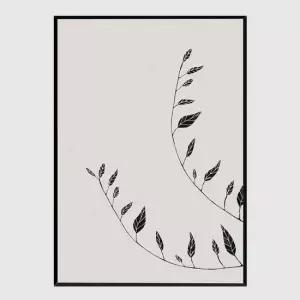 소품액자 Wavy Branches A3사이즈 그림액자 거실액자 사진액자