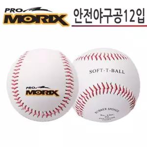 프로모릭스 안전야구공 12입 프로모릭스 야구용품 야구공 연습공