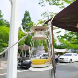 감성캠핑조명 무드촛대 테이블조명 미니캔들 스탠드조명 아이보리