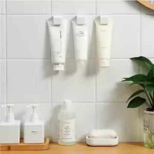 칫솔통 칫솔걸이 무타공 벽부착 치약걸이 폼클렌징 튜브형 욕실 거치대