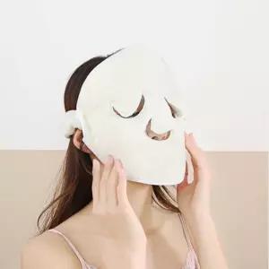 세면타월 화이트 얼굴 스팀 타올 팩 마스크 수건