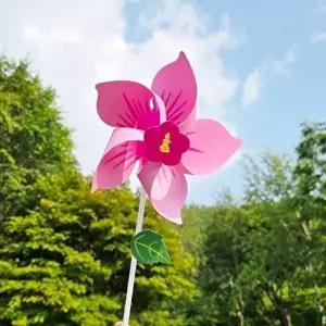 고품질 TBZ DIY751 무궁화바람개비2 만들기놀이 어린이교구 만들기패키지 학습체험 만들기재료 WFM3WYZ