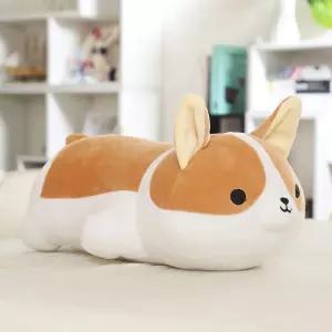 귀여운 모찌 웰시코기 인형 60cm 롱쿠션 바디필로우