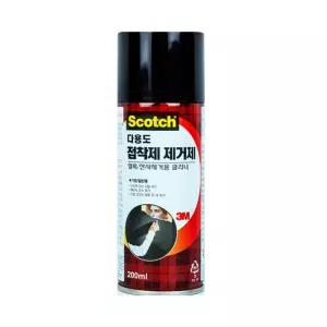 (힘찬)3M 스카치 다용도 제거제 200ml스티커제 차량용품 세차 보수 유리 스프레이