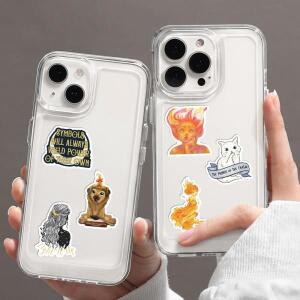 50pcs 초승달 도시 스티커 팩  TV  미적 비닐 방수 데칼 물병 PC 노트북 핸드폰