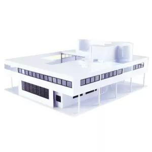 건축 모형 만들기 DIY 건물 모델 키트 주택 미니 별장 조립 수공 작업 재료 인테리어 소품 활용