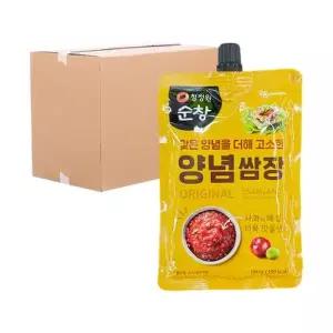 [텐바이텐][박스] 청정원 양념 쌈장 파우치 190g 24입