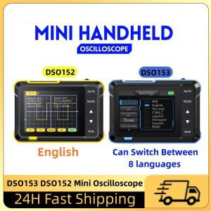 DSO153 미니 디지털 휴대용 오실로스코프 1MHz200KHz 아날로그 대역폭 2.5MSas 실시간 샘플링 속도 신호 발