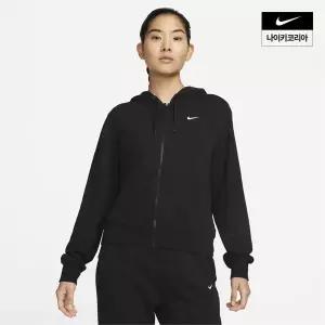 나이키 우먼스 드라이 핏 원 풀집 프렌치 테리 후디 FB5199-010 144065