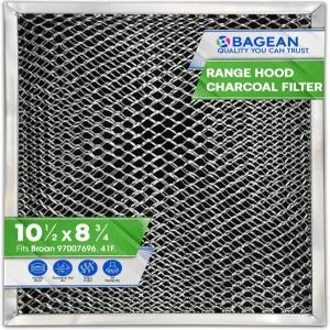 스토브 후드 통풍 필터 10.5 x 8.8 41F 97007696 무연 배기 팬용 Nutone Broan 레인지 교체 - 메쉬 스크린