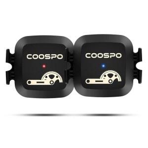 [미국배송] 사이클링 무선 블루투스 및 ANT+ 자전거 RPM 센서 사이클링 컴퓨터용 COOSPO 케이던스 속도 IP67 / ROUVY ZWIFT PELOTON WAHOO COSPORIDE와 호환 가능