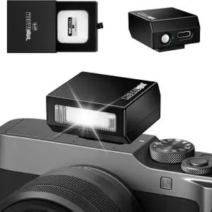 MALLight Ricoh GR3/GR3X/Fuji/소니 ZV1/니콘/캐논/올림푸스/디지털 필름 카메라용 알루미늄 F1의 미니