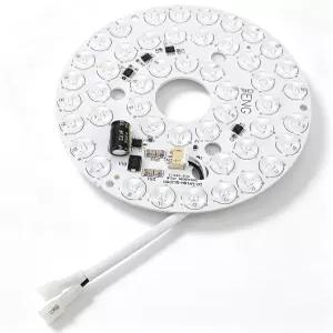 벨라토르 5.4인치 18W LED 천장 선풍기 조명 개조 키트 3가지 색상 온도 조절 가능 플러시 마운트 교체