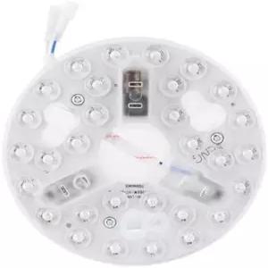 5.3인치 천장 선풍기 LED 조명 3000K 4200K 6500K 레트로핏 키트 교체 3가지 색상 변경 15W 95~265V 원형