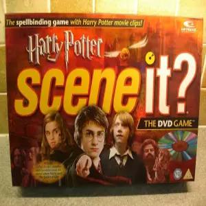 보너스 이미지와 질문이 포함된 해리 포터 씬 잇 DVD 게임 (2005년판) 마텔