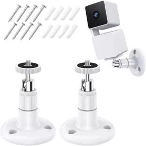 Wyze Cam 팬 V3 및 V4/V3 실외/실내 동일한 인터페이스 2 팩을 갖춘 기타 카메라를 위한 360도 회전 조절