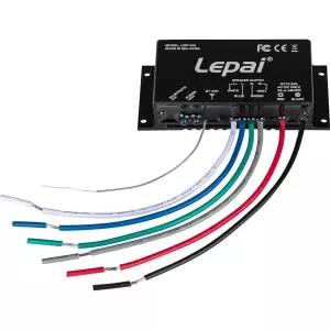 장착 플랜지가 있는 Lepai LWP-250 2 x 50W 실외/해상 블루투스 5.0 미니 앰프