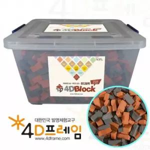 포디랜드 포디블록(1200개) P0000BBW / 4DK-013-1200