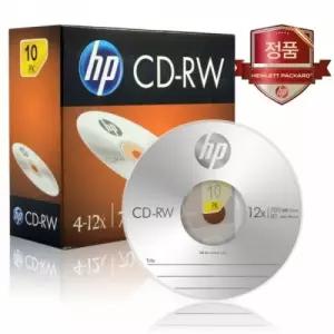 HP CD-RW 4-12x 10PK 700MB / 80min / 10개입 / 83501