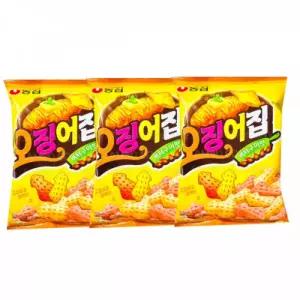 농심오징어집 오징어집버터구이맛(3개)