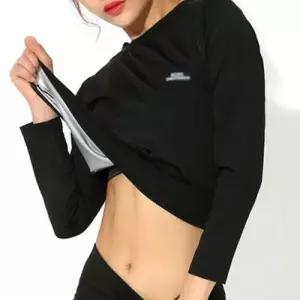 [텐바이텐][홍은]여성 땀복 티셔츠 긴팔 라운드티 런닝 헬스 땀내는 옷