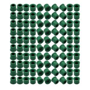 100PCS 1/4인치 퀵 커플러 충전 가스켓, HVAC 호스 씰, R410A/R134A 냉매 호스용 고무 오링 수리 키트, 자동차 AC 수리, 고온 및 내압성